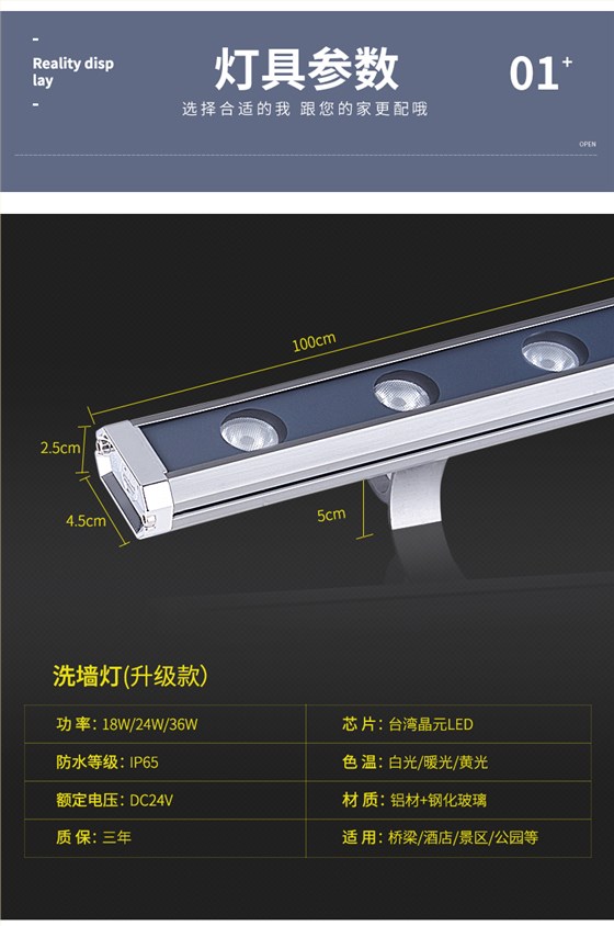 LED洗墻燈