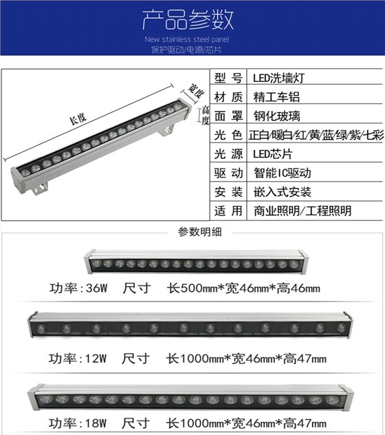 LED洗墻燈