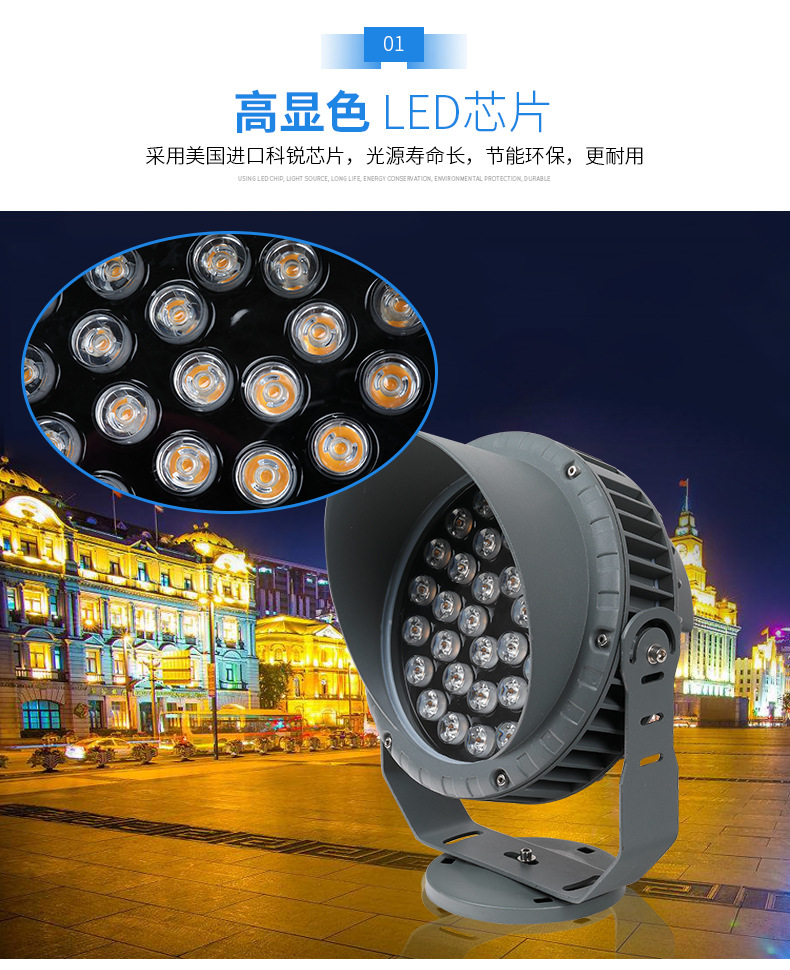 景觀公園庭院LED投光燈