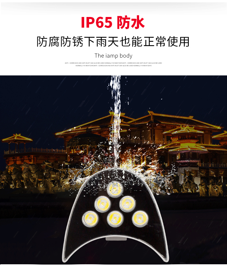戶外防水屋頂LED瓦楞燈