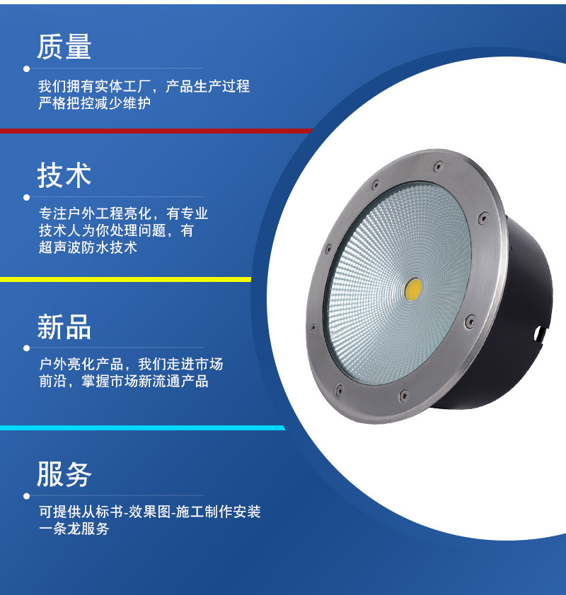 戶外防水LED地埋燈