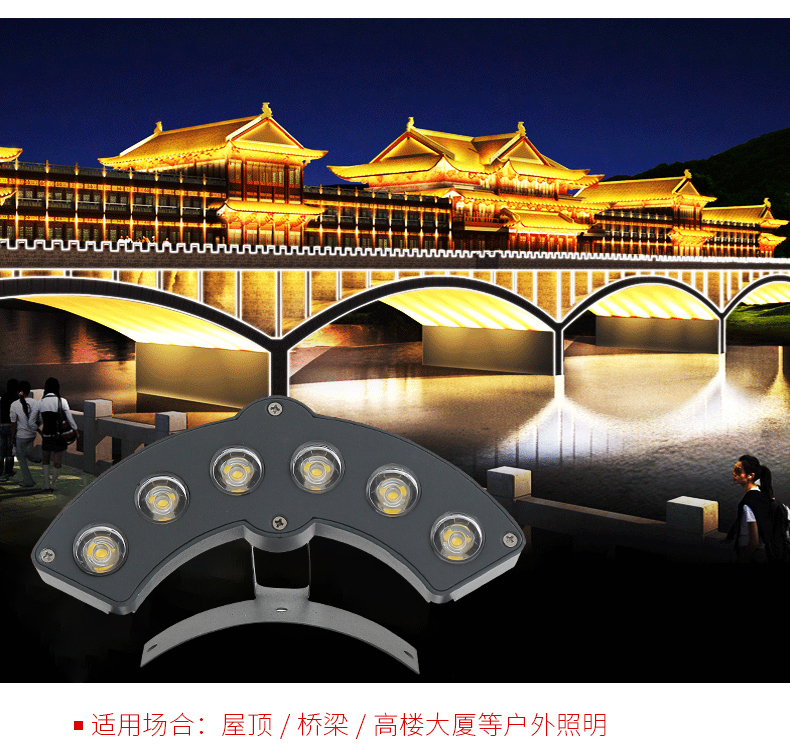 古建筑LED瓦楞燈